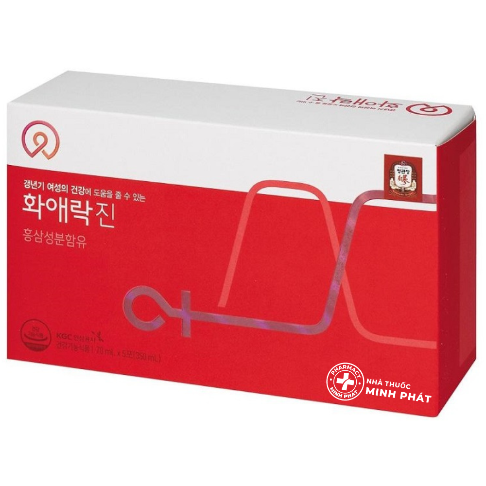 Nước Hồng Sâm Dành Cho Phụ Nữ Hwa Ae rak Jin 30 Gói x 70ml
